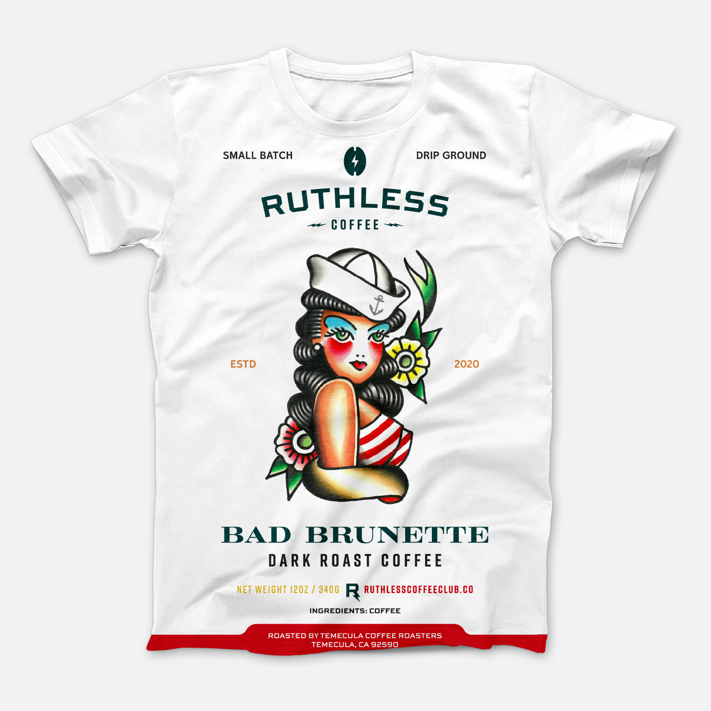 Bad Brunette Dark Roast T-Shirt